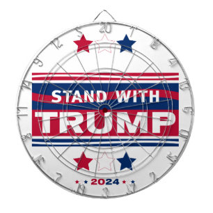 Stå med Trump~2024~MAGA Darttavla