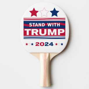 Stå med Trump~2024~MAGA Pingisracket