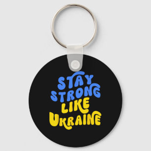 Stå med Ukraina1 Nyckelring