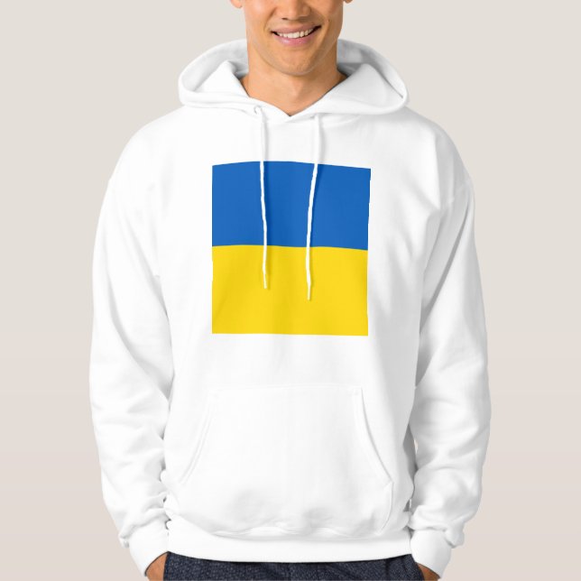 STÅ MED UKRAINA! HOODIE (Framsida)