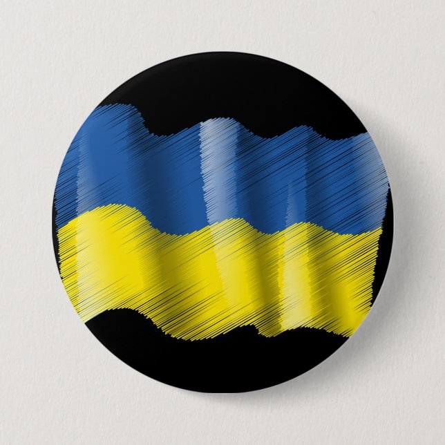 Stå med Ukraina!!! Knapp (Framsida)