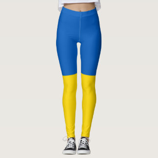 STÅ MED UKRAINA! LEGGINGS