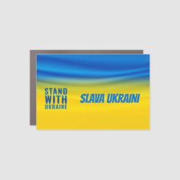 Stå med Ukraina Slava Ukraini Ära åt Ukraina