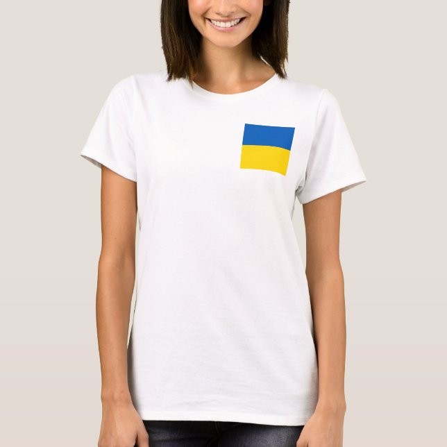STÅ MED UKRAINA! T SHIRT (Framsida)