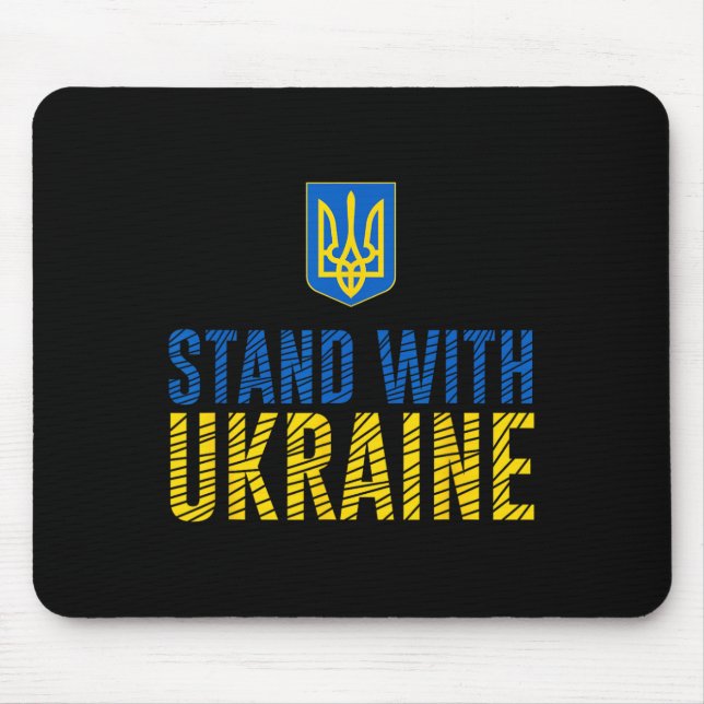 Stå med Ukraina - Ukrainsk styrka Musmatta (Framsidan)