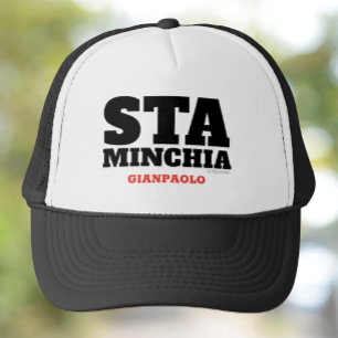 Sta Minchia Pesonalized Truckerkeps
