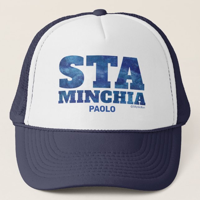 Sta Minchia Truckerkeps (Framsida)