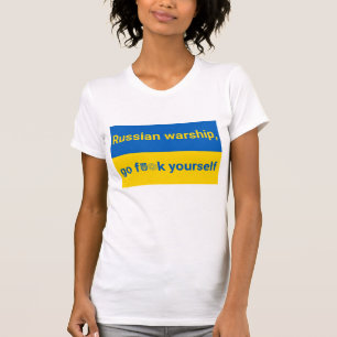 Stå mot Ukrainas kvinnor T Shirt
