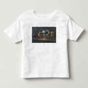 Stå och leverera, aquatinted av E. Duncan T-shirt