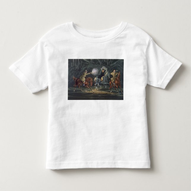 Stå och leverera, aquatinted av E. Duncan T-shirt (Framsida)