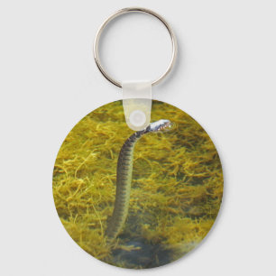 Stå ormkeychain nyckelring