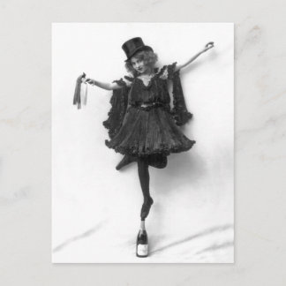 Stå på champagne vykort