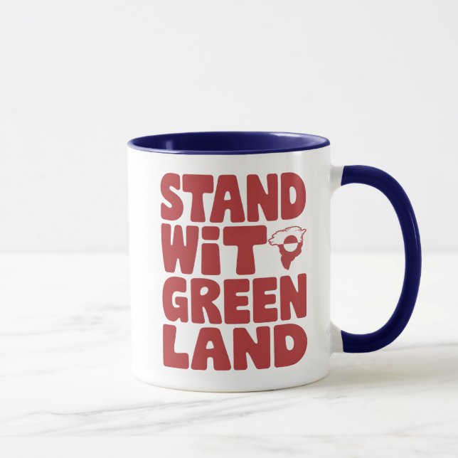 Stå på Grönland Mugg (Höger)