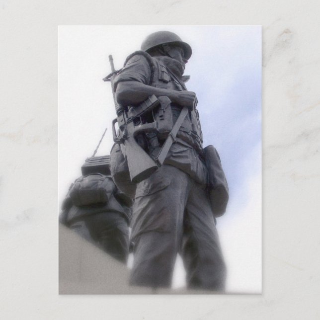 stå på vakt mot vykort (Framsida)