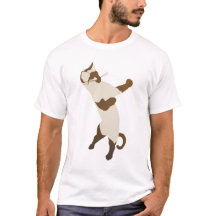 Stå Siamese T-skjorta