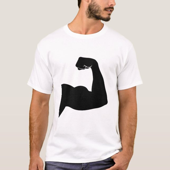 Stå Stark Personlig Stödd Tröja (Framsida)