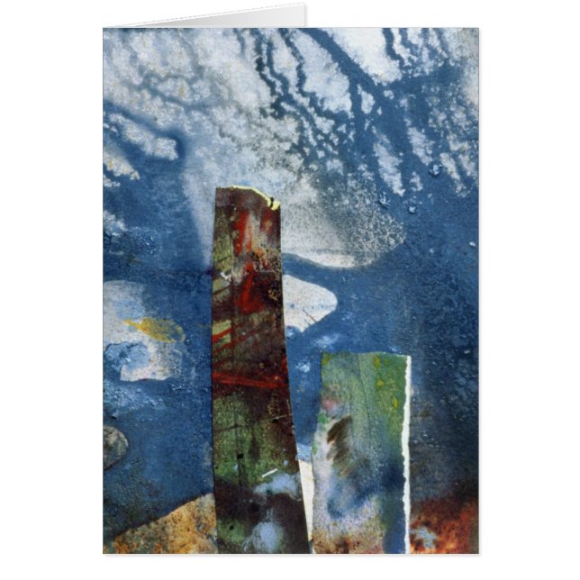 Stå stenar II Hälsningskort (Framsidan)