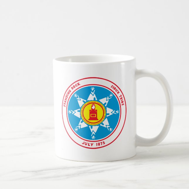 Stå stenstamlogotyp kaffemugg (Höger)
