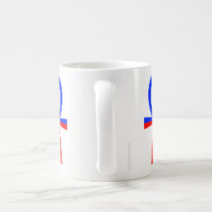 Stå tillsammans och motstå trumf kaffemugg