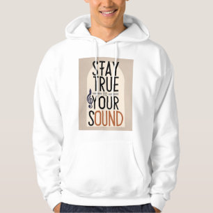 Stå trogen mot din ljudbild 2 hoodie