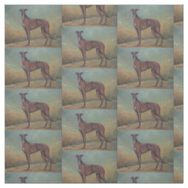 Stå tyg för vinthundhundkonst