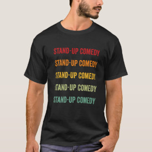 Stå upp Comedy Stå upp Comedy Hobbyist Rainbow D T Shirt