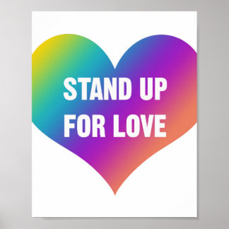 Stå upp för Kärlek Poster