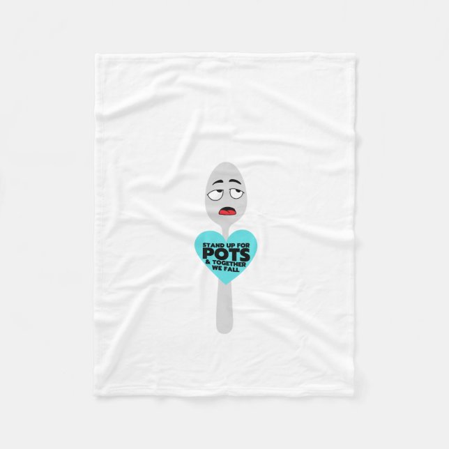 Stå upp för PTS Fleece Blanket (Framsidan)