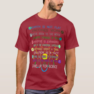 Stå upp för Science Coola Pro Science Graphic T Shirt