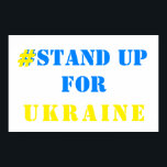# Stå upp för Ukraina - Frihet - Ukrainas Flagga Poster<br><div class="desc"># Stå upp för Ukraina - Frihet - Ukrainas Flagga - Fred - Stöd - Starkt tillsammans - Seger! Låt oss världen till ett bättre ställe - alla tillsammans! En bättre värld börjar - beroende - behöver du också! Du kan överföra till 1 000 Zazzle-produkter. Ändra storlek och flytta eller...</div>
