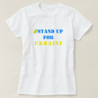 # Stå upp för Ukrainas stöd T-Shirt - Frihet