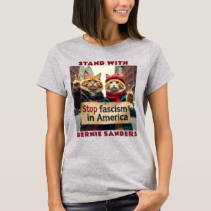 Stå upp med Bernie Sanders T Shirt