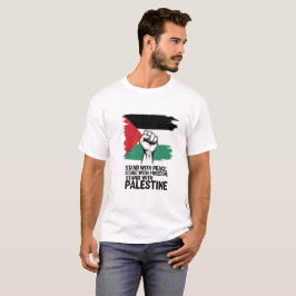 Stå upp med fredsbevarande styrkor i Palestina T Shirt
