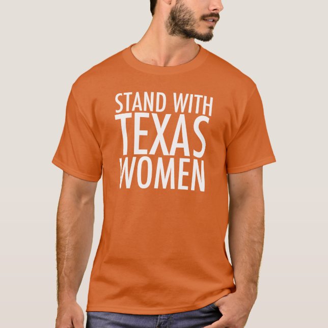 Stå upp med Texas Women Abolish SB 8 Pro Choice Tröja (Framsida)