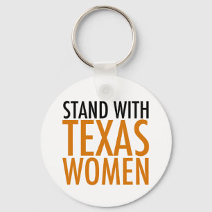 Stå upp med Texas Women Nyckelring