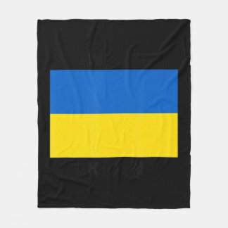 Stå upp med Ukraina Fleecefilt