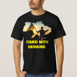 Stå upp med Ukraina - Stöd och solidaritet T Shirt