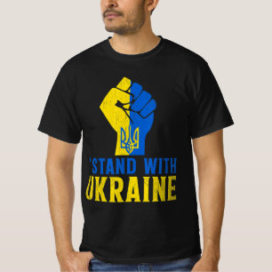 Stå upp med Ukrainas Kärlek Support Ukraina Manar T Shirt