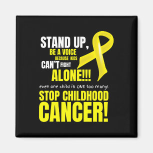 Stå upp och bekämpa medvetenheten om cancer hos ba magnet