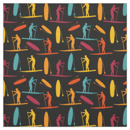 Stå upp Paddle Board SUP Paddle Boarding Mönster Tyg