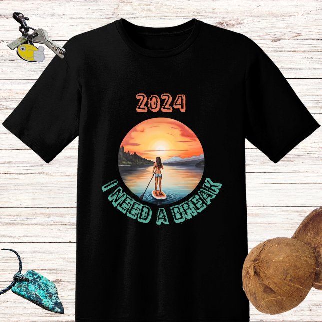 Stå upp Paddleboard Surfing in paradise T Shirt (Skapare uppladdad)