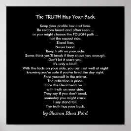 Stå upp Tall med Truth by SRF Poster