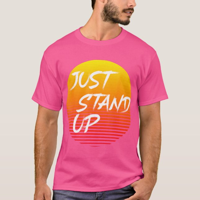 Stå upp Wrestling Jiu-Jitsu Bjj Mma Grapple T Shirt (Framsida)