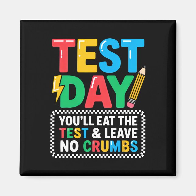 Staar Statligt Prov Dag Motivation Du Kommer Att Ä Magnet (Framsidan)