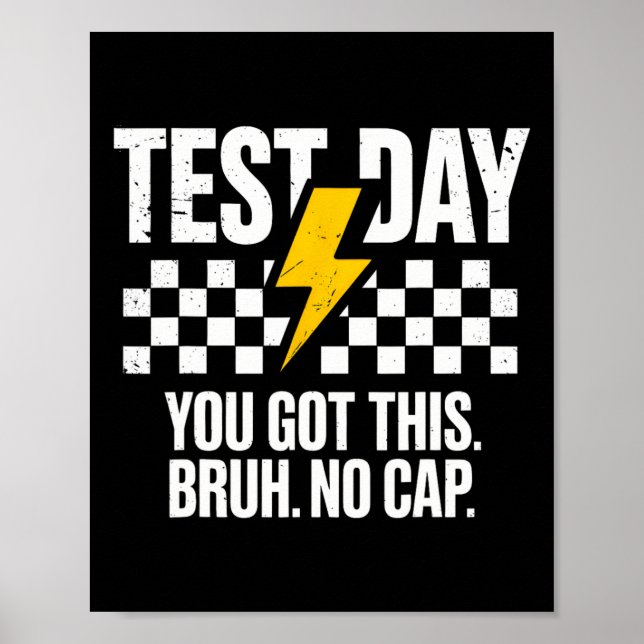 Staar Statligt Provdag Motivation Du Klarar Det Br Poster (Framsidan)