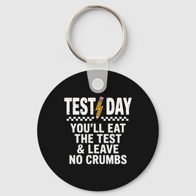 Staar Statligt Provdag Motivation Du Kommer Att Ät Nyckelring (Framsida)