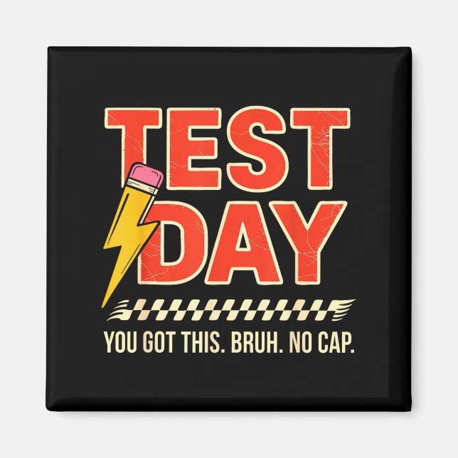 Staar Statligt Provdag Motivation Har Fått Det Bru Magnet (Framsidan)