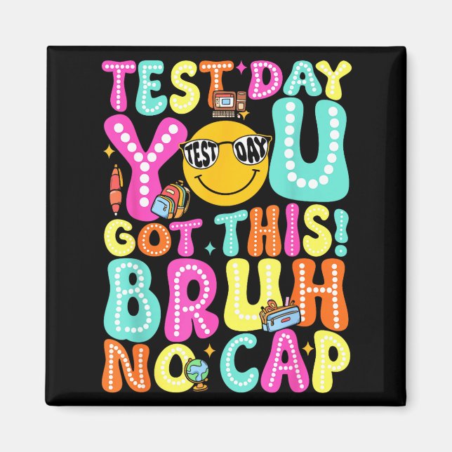 Staar Statligt Provdag Motivation Har Fått Det Bru Magnet (Framsidan)