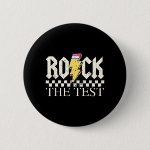 Staar Statligt Provdag Rock Testet ABCD Lärare Knapp