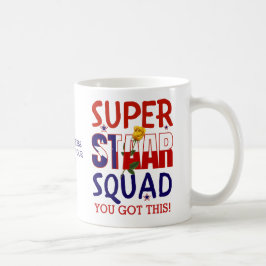 Staar Texas testdagslärare Motivation Kaffemugg
